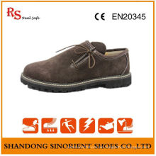 China Cow Suede Leder Gummi Soft Sole Herren Sicherheitsschuhe Deutschland RS008